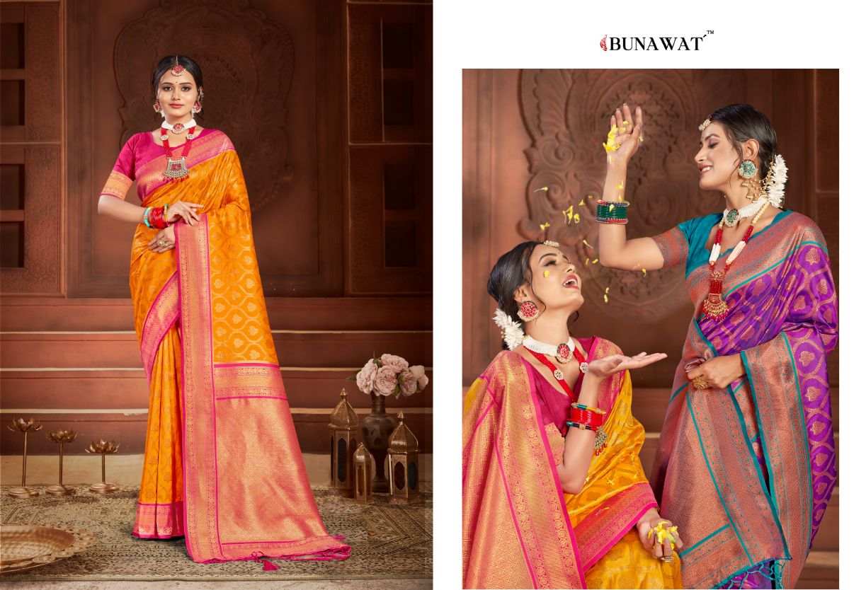 Florina By Bunawat Banarasi Silk Sarees Catalog
